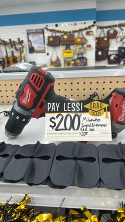 Milwaukee drill set