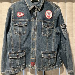 Chiefs Jean Jersey Jacket