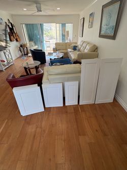 White shaker doors