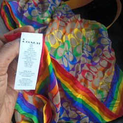 Coach Silk Scarf 