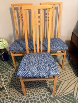 3 dining chairs