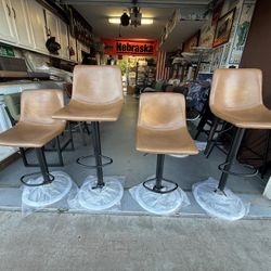 Brand New Adjustable Height Bar Stools Each Sold Individually For $80