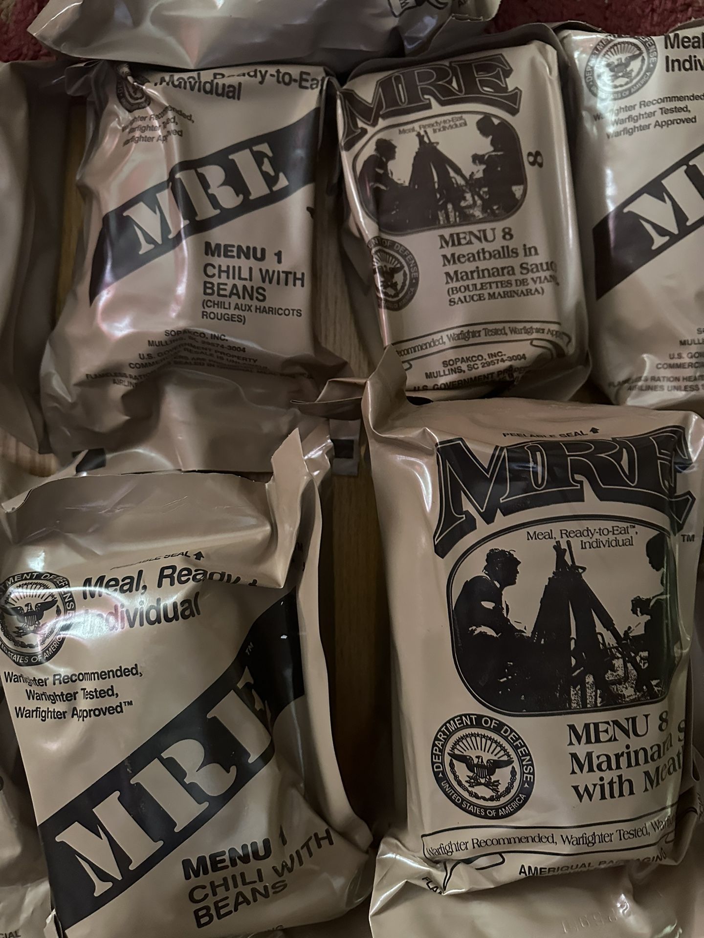Current Issue US Military MRE / Rations