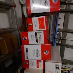 8 Boxes Of Laser Printer Toners
