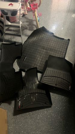 Weathertec All weather floor mats for Hyundai palisade 2024