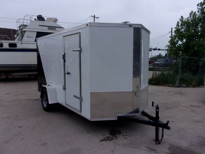 2019 6x12 ENCLOSED UTILITY TRAILER DEEP SOUTH *BRAND NEW*