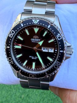 Orient Kamasu RA-AA0001B39B Black Dial Automatic Diver, Pristine Like New, Full Set