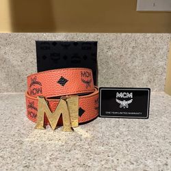 Mcm brown belt ( cut to size )