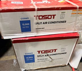Mini-Split Air Conditioner and Heating System, Wifi, 16ft Copper Line Set, 110-120V