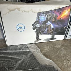 Dell Gaming Monitor 2k QLED Curved 32inch