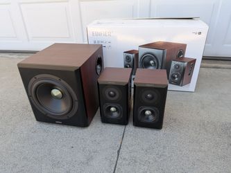 Edifier S350DB 2.1 Speaker System (w/ Remote & Original Box) – Excellent Condition