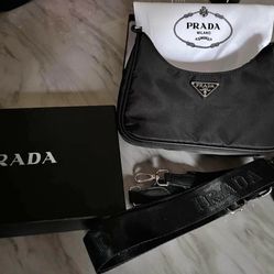 2005 Prada Re-Edition Nylon and Saffiano bag