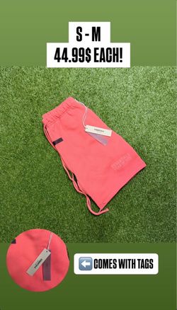 Essentials coral shorts