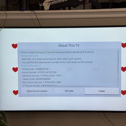 Samsung 58” Tv  4K UHD Tv 