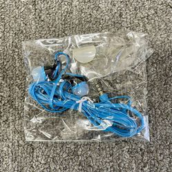 Blue generic In-ear Headphones - Never Used, One Size 