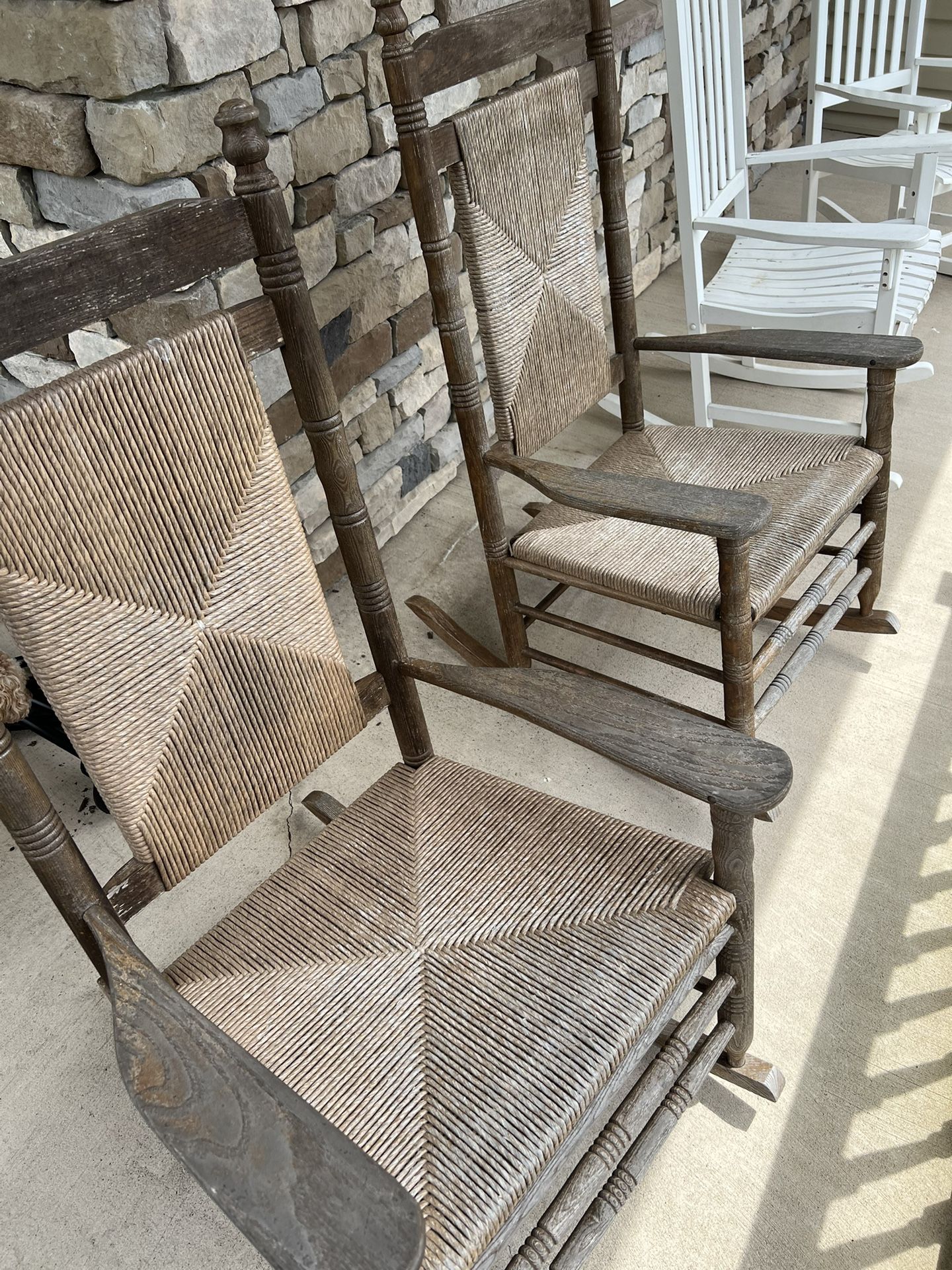 2 Rocking chairs Cracker Barrel