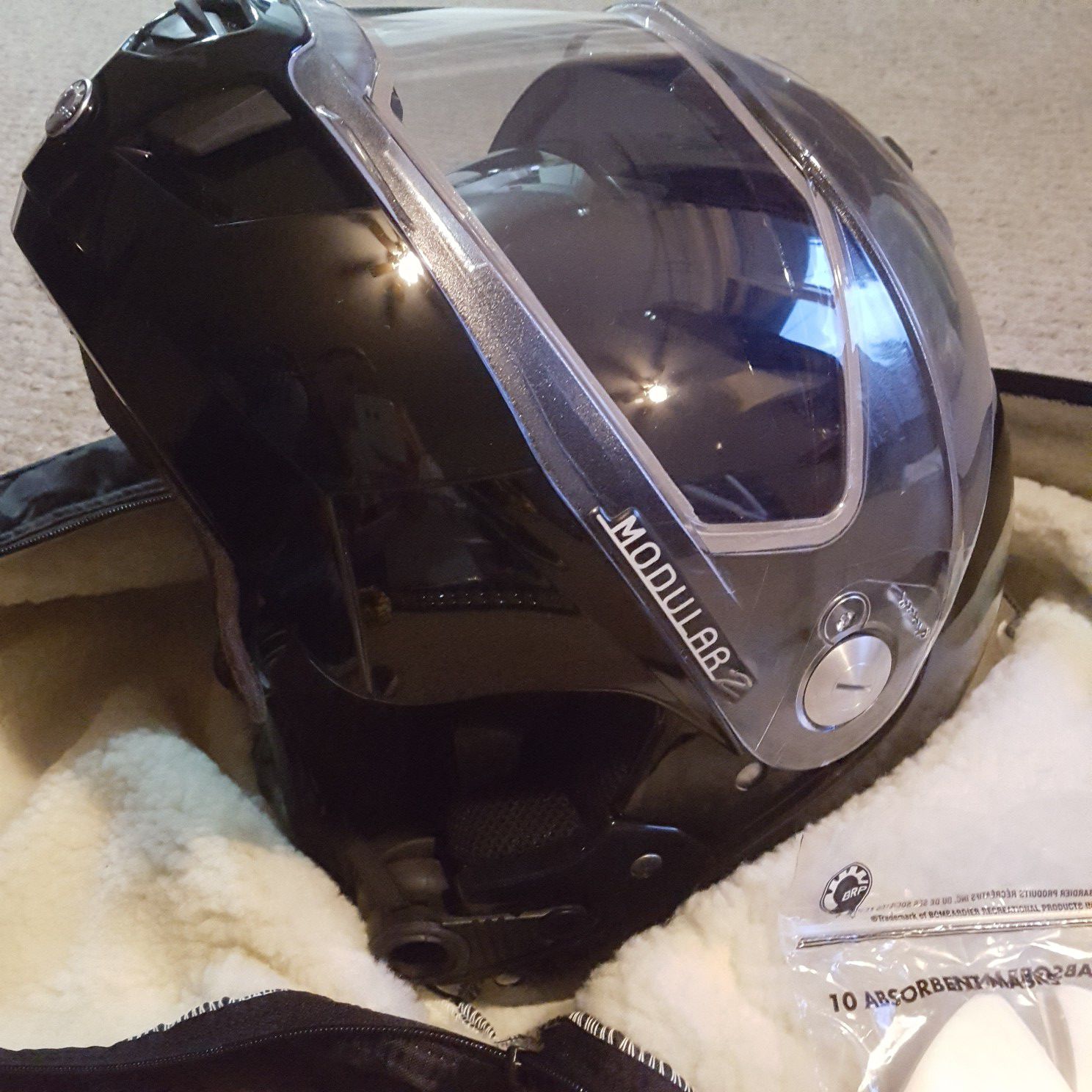 Ski-Doo BRP Modular 2 snowmobile helmet