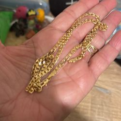 14k GOLD PLATED NECKLACE 