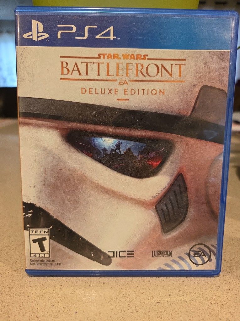 Ps4 Star Wars Battlefront Deluux Edition