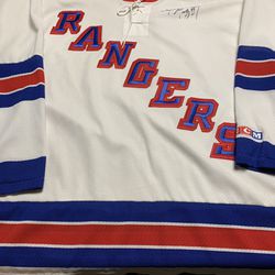 Autographed New York Rangers Wayne Gretzky Jersey