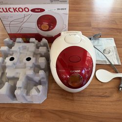 CUCKOO Micom Rice Cooker 3 Cup Uncooked / 6 Cup Cooked, Korean Fuzzy Logic Rice Cooker Small with Delay Timer & Keep Warm Setting, Versatile Food Stea