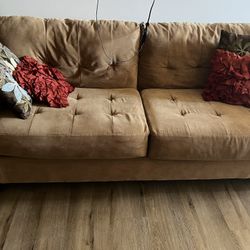 Couch W/ Extra Wide Cushions