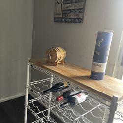Wine Rack And Cutting Board