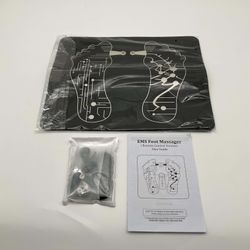 EMS Foot Massager Mat, Electric Muscle Stimulator 6 Modes