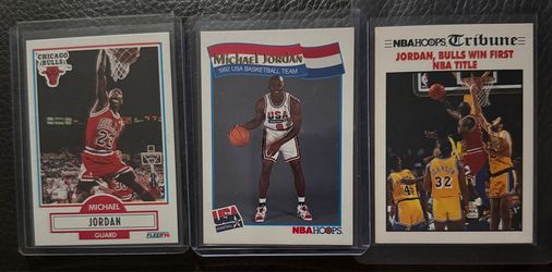 Michael Jordan trading cards