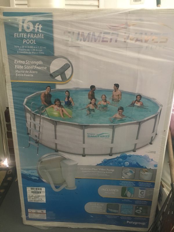 summer waves pool 16 ft