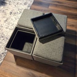 Cubby Coffee Table / Chairs / Storage Cubes