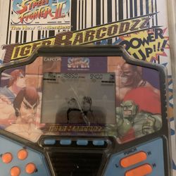 Sealed Tiger Electronics LCD Games Rare childhood Super Street fighter 2