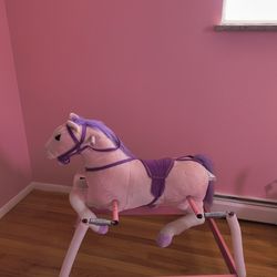 Girl's Pink Pony