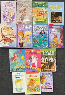 Children’s Chapter Book & Classics Lot – 14 Books – Mixed Series & Favorites