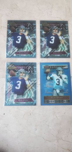 Rick Mirer Topps Finest Football Cards Lot of 4