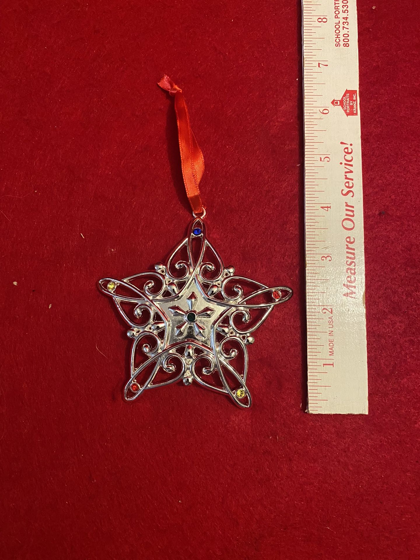LENOX SNOWFLAKE ORNAMENT