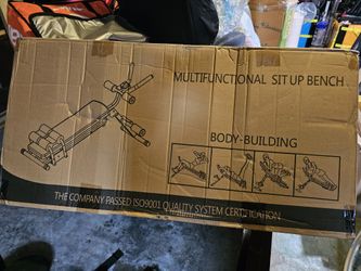 Multi Functional Sit Up Bench Bew In The Box Never Opened 