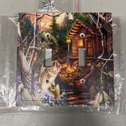 Fishing Light Switch Cover