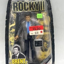 NIB Jakks Pacific Rocky II ‘Brent Musberger’
