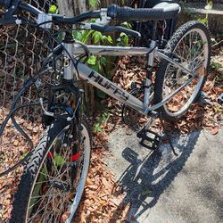 Huffy Mountain Bike W/ Kryptonite Lock & Chain