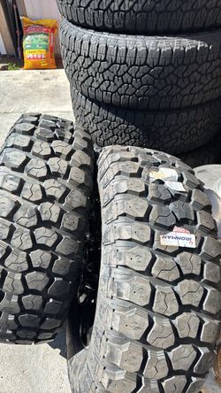 37x12.50r20 with new Gm rims