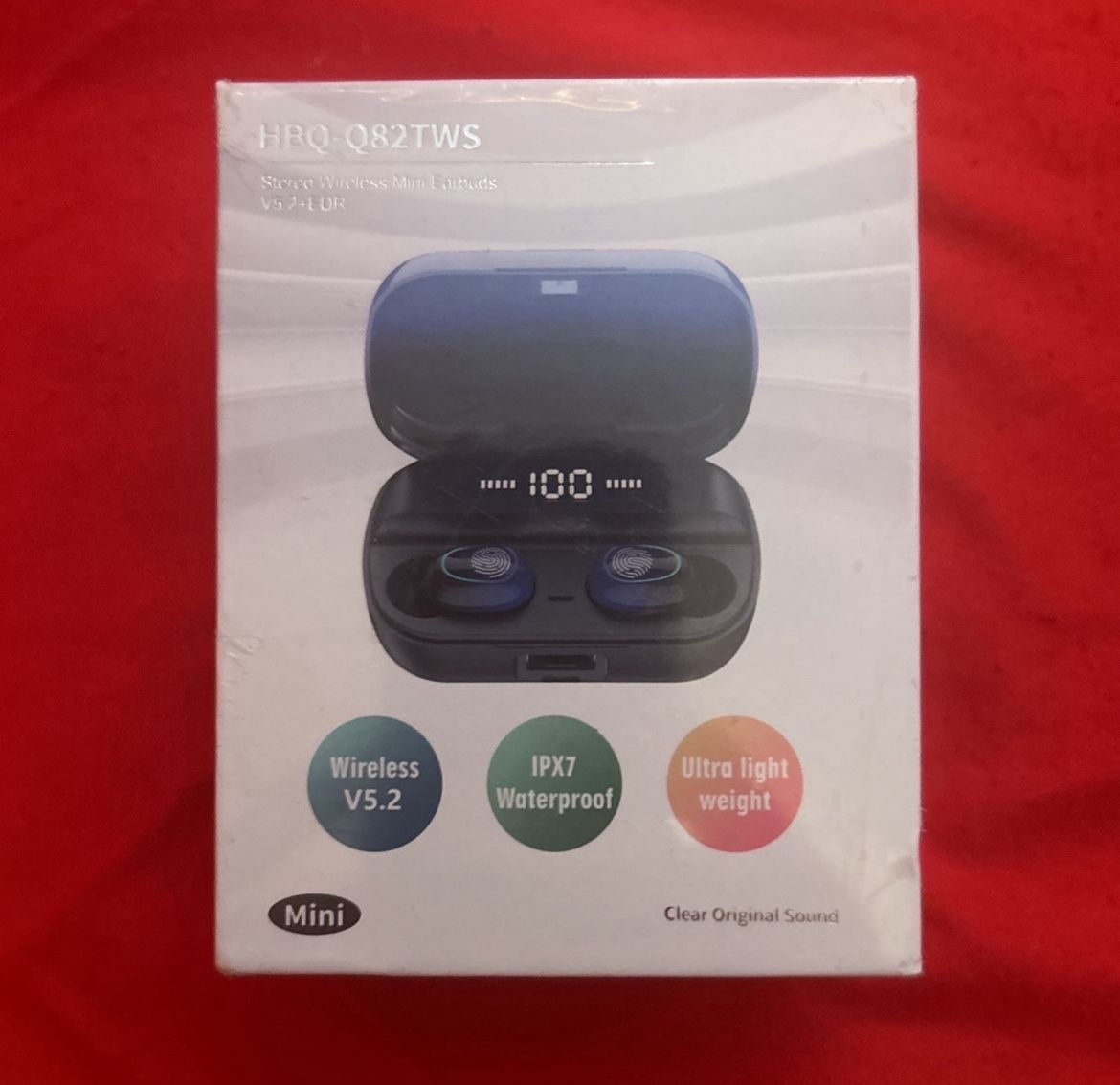 TWS Wireless Earbuds Bluetooth 5.1 Waterproof Headset Headphones With Power Bank