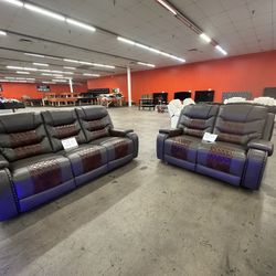 Reclining Sofa Loveseat 