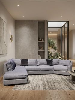 Excellent Gray Sectional Sofa 💥 Free Delivery 💥