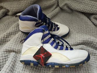 RARE🔥 Sz 11 - Nike Air Jordan X 10 Retro TXT Old Royal 2012 Shoes 487214-107