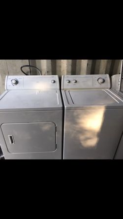 WHIRLPOOL WASHER DRYER MATCHING SET DELIVERY INSTALL OLD REMOVAL AVAILABLE 30 DAY WARRANTY!