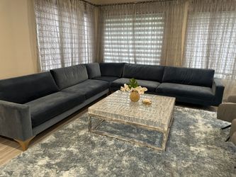 Patagonia home 12 foot by 12 foot LShape sofa sectional couch