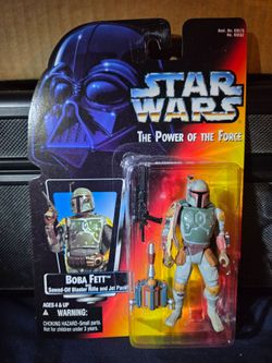 Star Wars Kenner The Power of the Force Boba Fett Action Figure