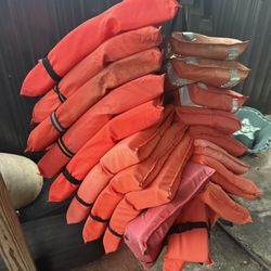 20 life jacket X $100