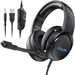 Wired gaming headset